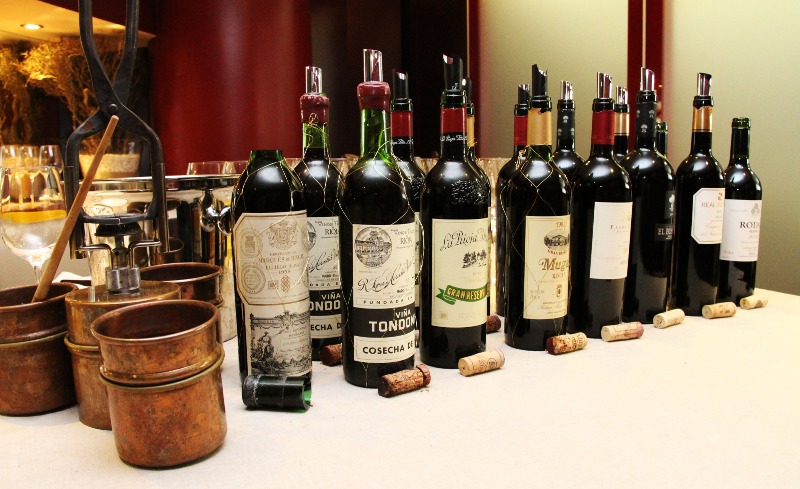 Botellas de vino. Foto: Lavinia