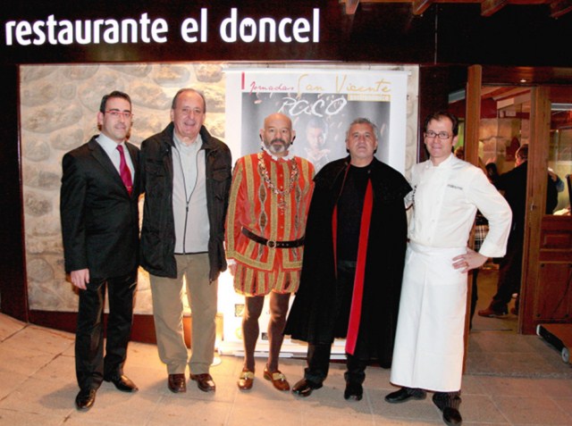 Paco Torreblanca homenajeado en San Vicente Gastronómico