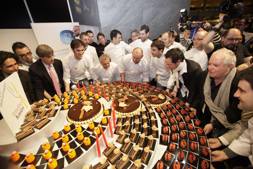 Impresionante tarta elaborado por Paco Torreblanca