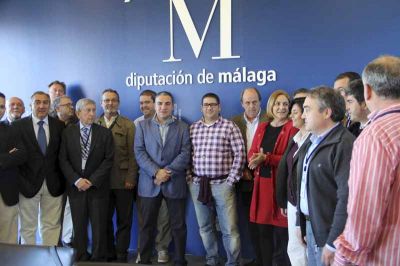 Profesionales y representantes de los colectivos del sector de Málaga, unidos por una marca