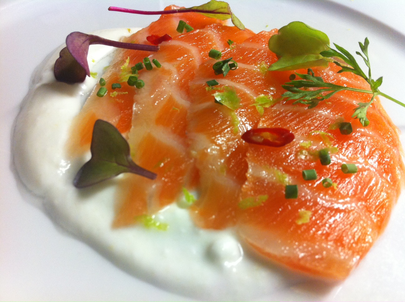 Salmón Marinado Thai