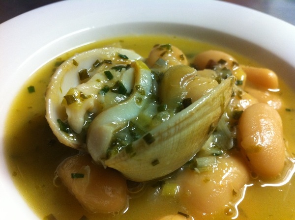 Judías de Barco con Almejas