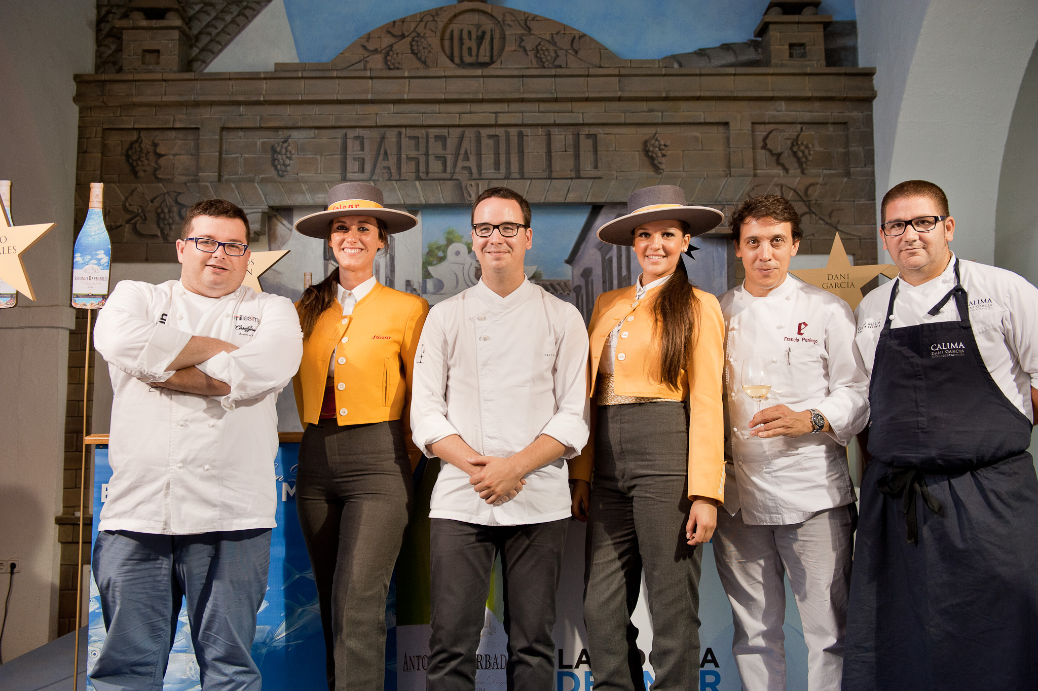 Los chefs más marineros, en Bodegas Barbadillo, en Sanlúcar de Barrameda