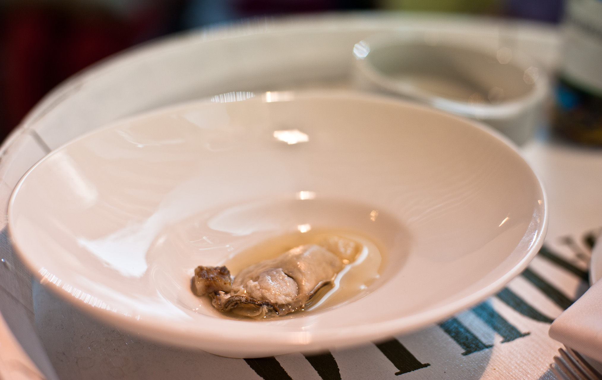 Ostra en escabeche ligero