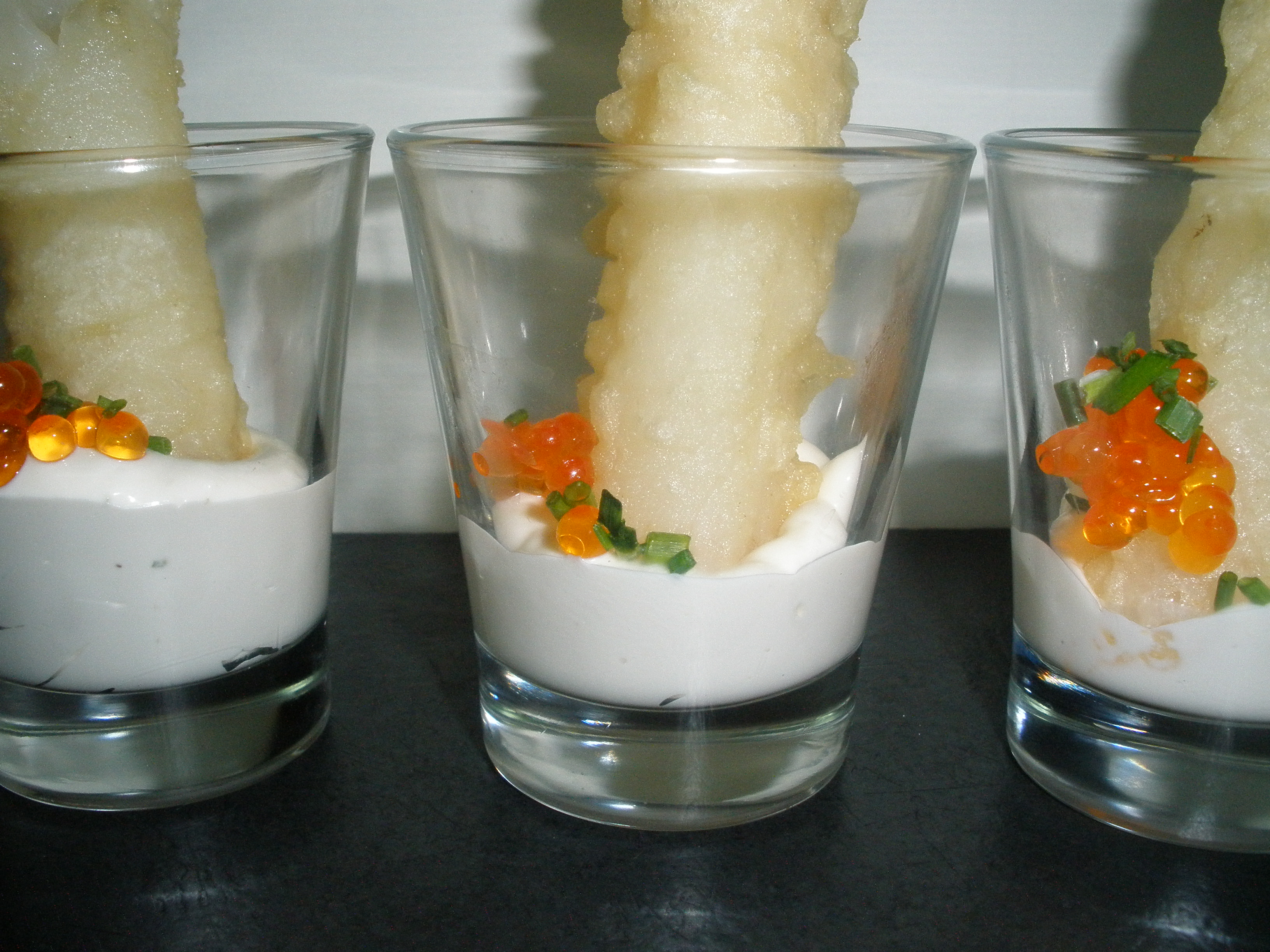 Espárragos en Tempura