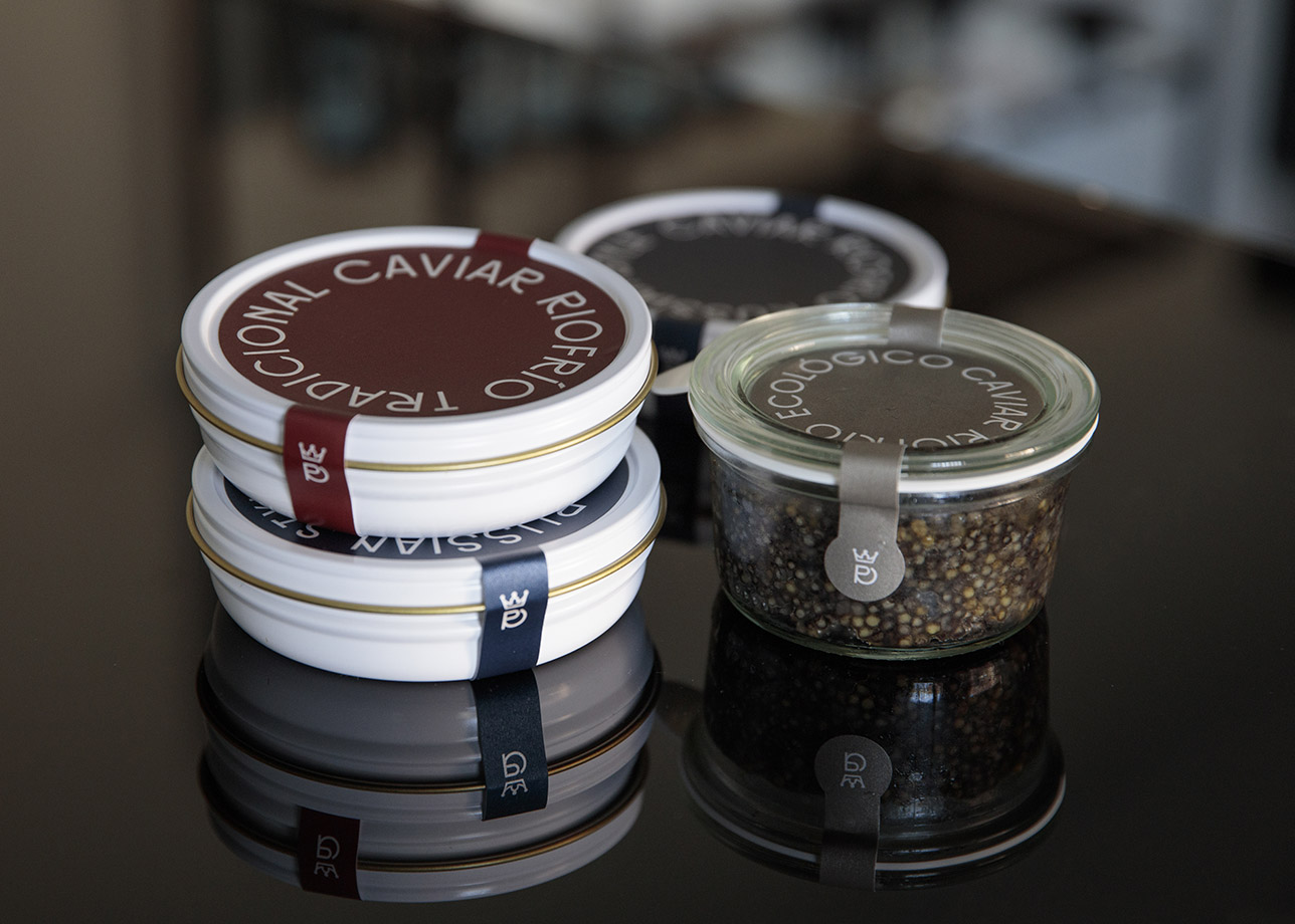 Tipos de caviar ecológico