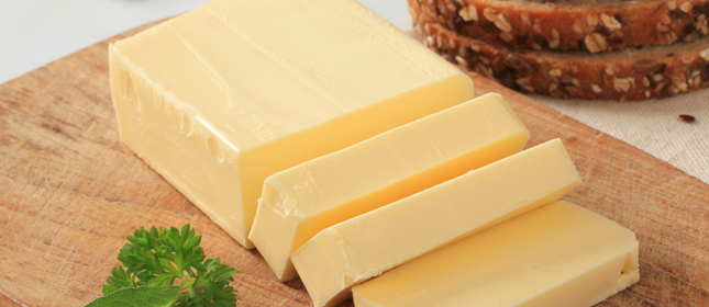 La cara dorada de la mantequilla