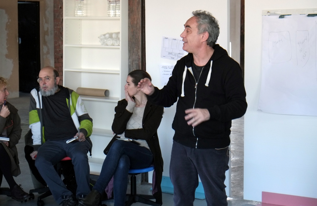Ferran Adrià en la presentación de Bullipedia Lab