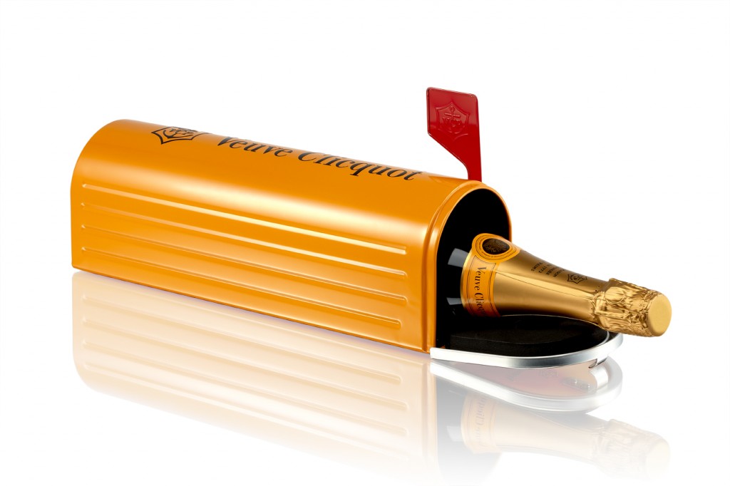 Service à champagne Rafraichisseur et porte flûtes Veuve Cliquot - Arts de la table