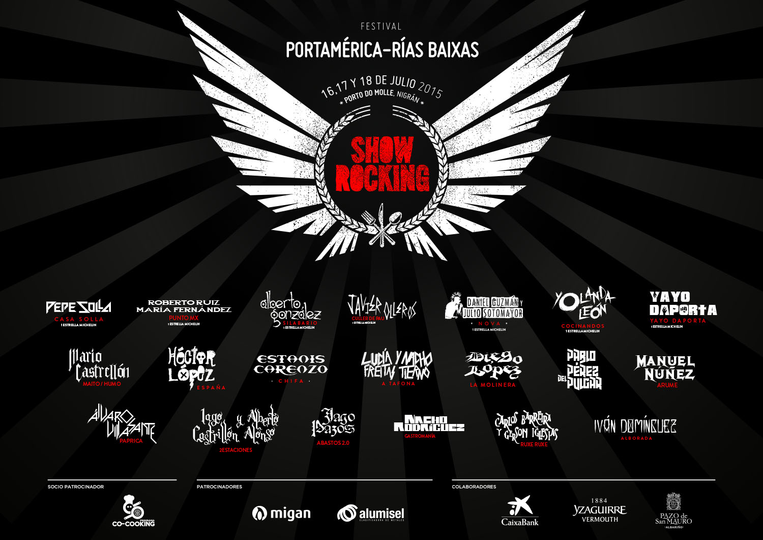 Showrocking PortAmérica Rías Baixas 2015
