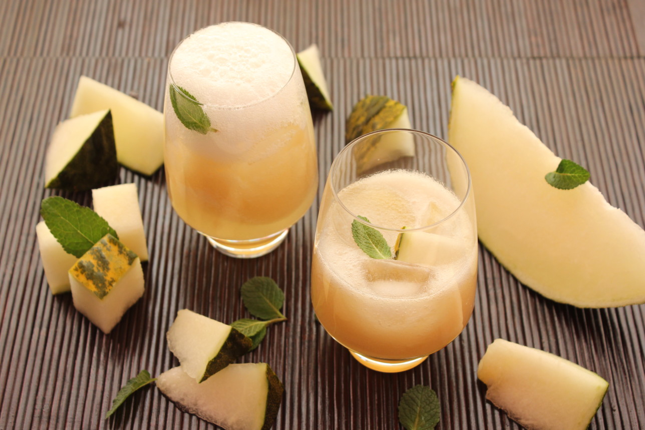 Agua de melón y tónica
