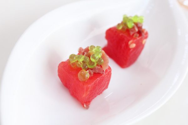 La sandía que quiso ser melón para estar con jamón