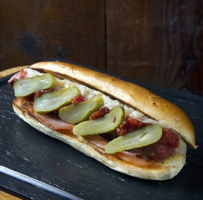 Hot dog New Orleans Style de Albert Adrià