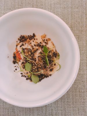 Verduras estofadas, apio-nabo y tierra, Pepe Solla