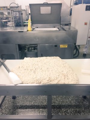 Masa del turrón de Alicante