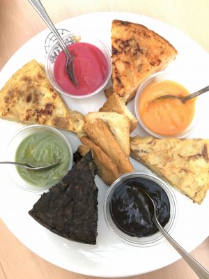 Tortilla española y Salmorejos