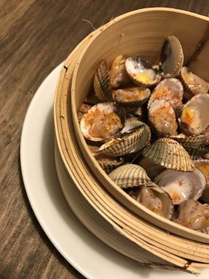 Berberechos aliñados “a feira”