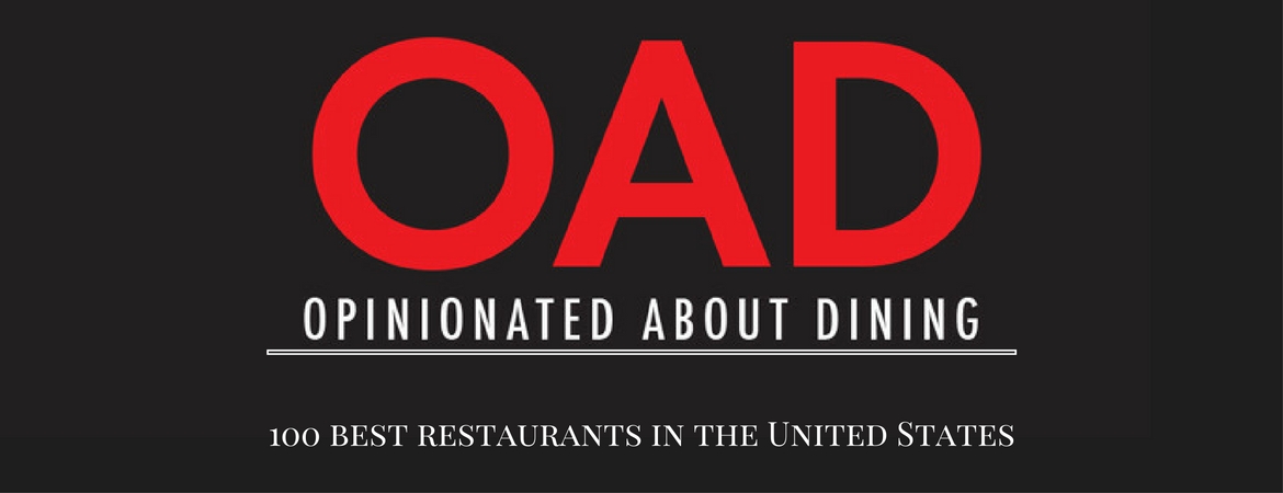 100 best restaurants in the United States