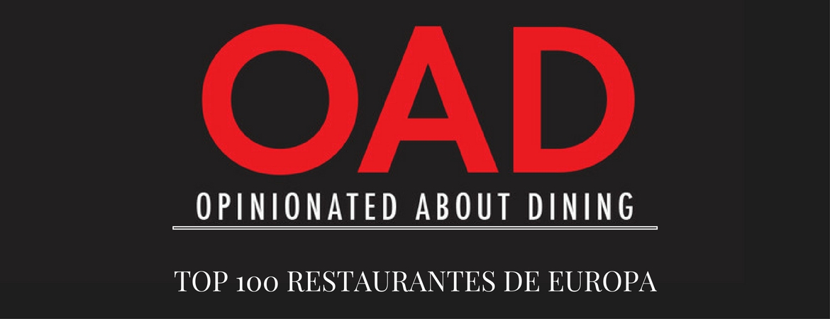 100 mejores restaurantes de Europa 2017