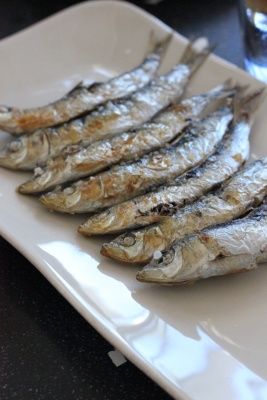 Espeto de sardinas