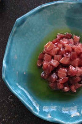 Tartar de atún