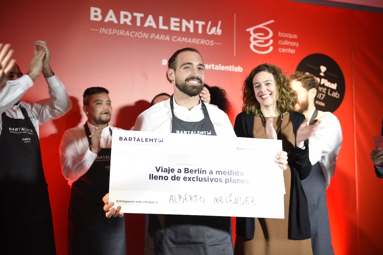 Alberto Melendez, mejor camarero 2017