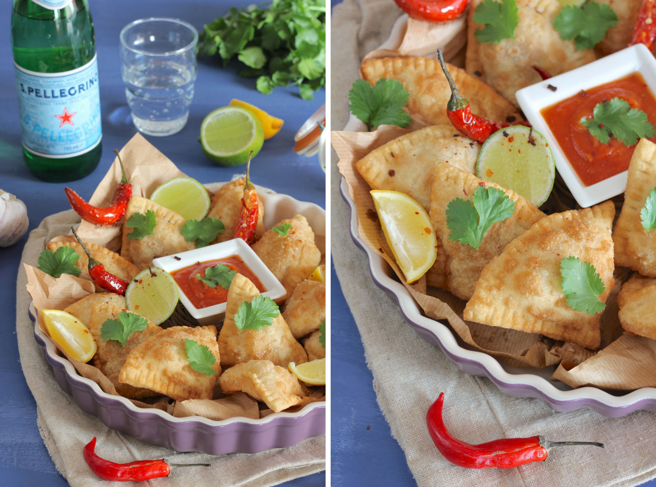Samosas vegetales