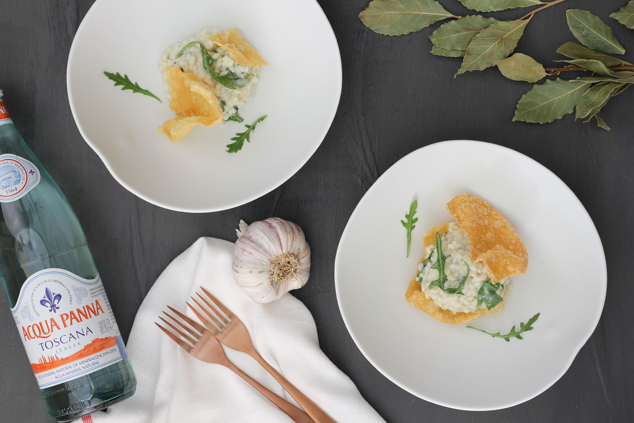 Risotto de Queso Azul