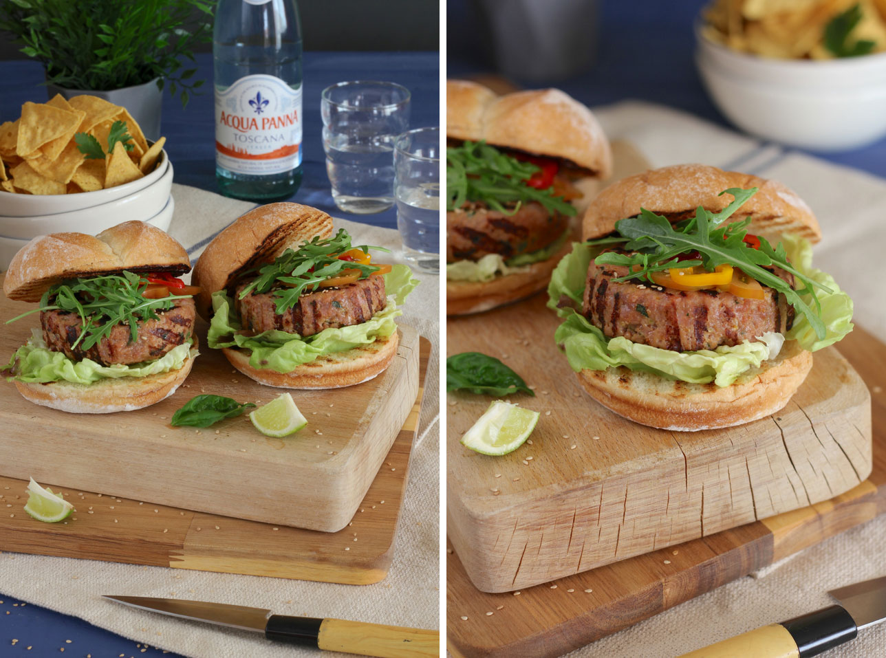 Hamburguesas de Atún