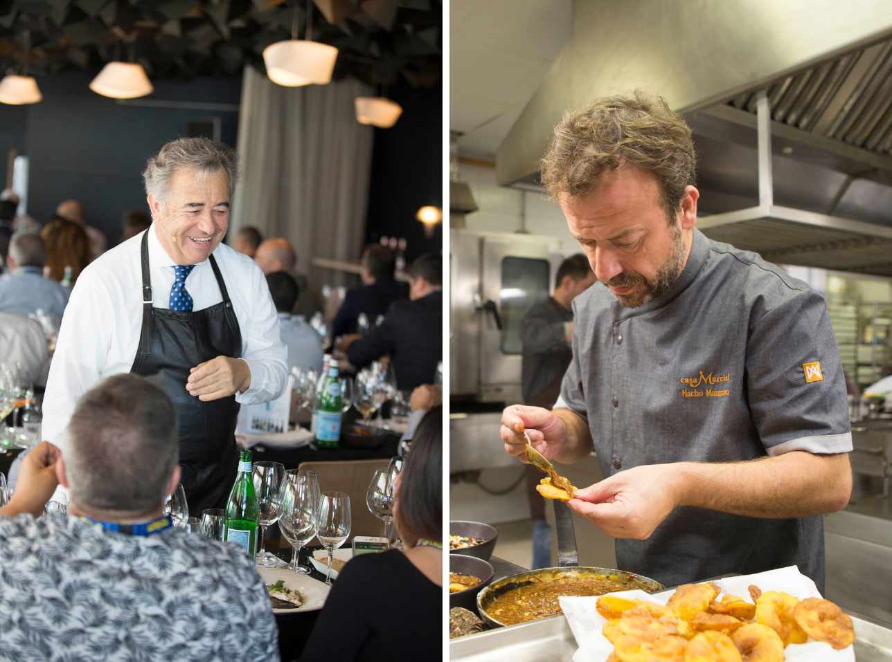 Nacho Manzano y Juan Muñoz