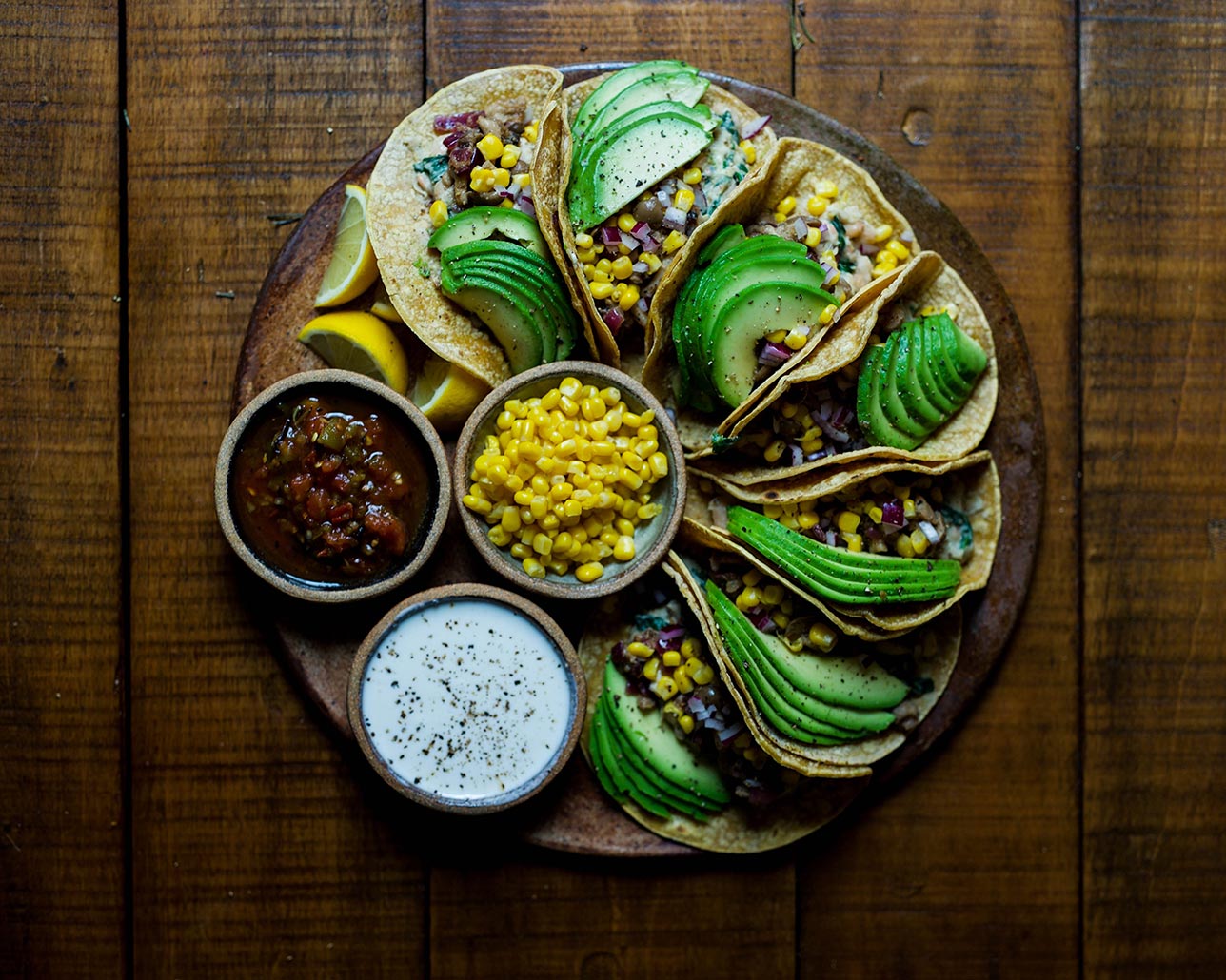 Tacos veganos