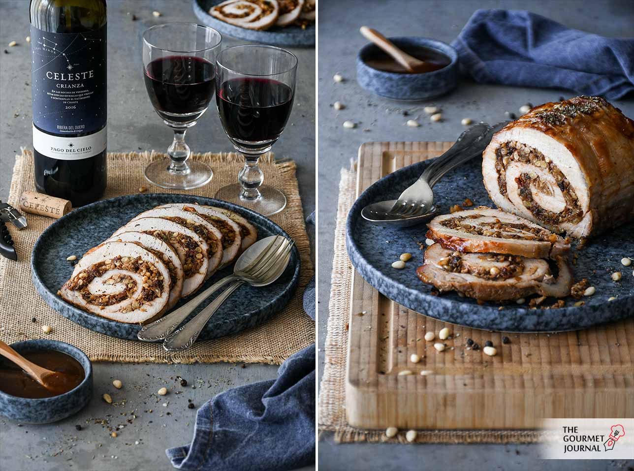 Lomo de cerdo a las finas hierbas