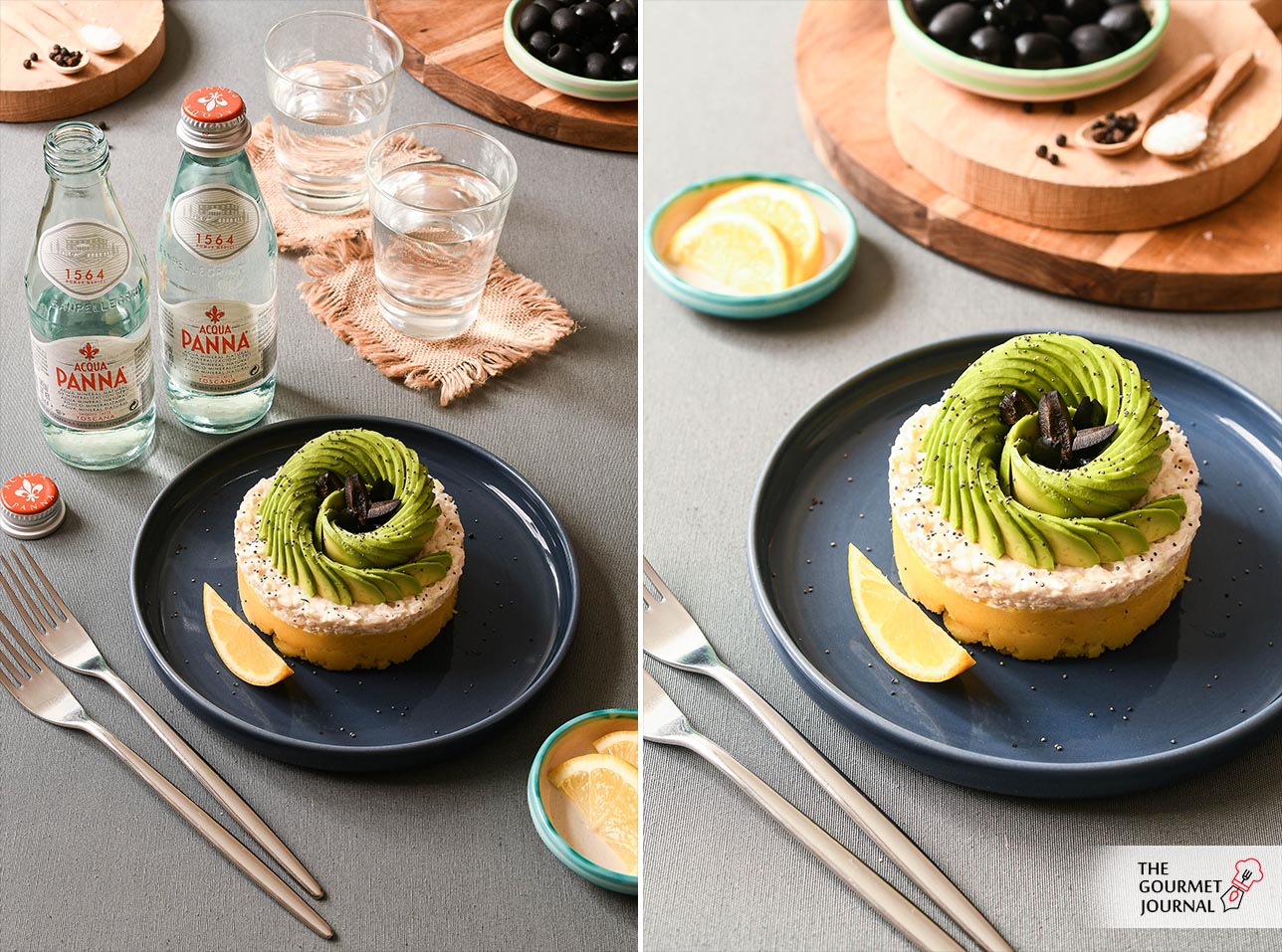 Causa limeña de pollo