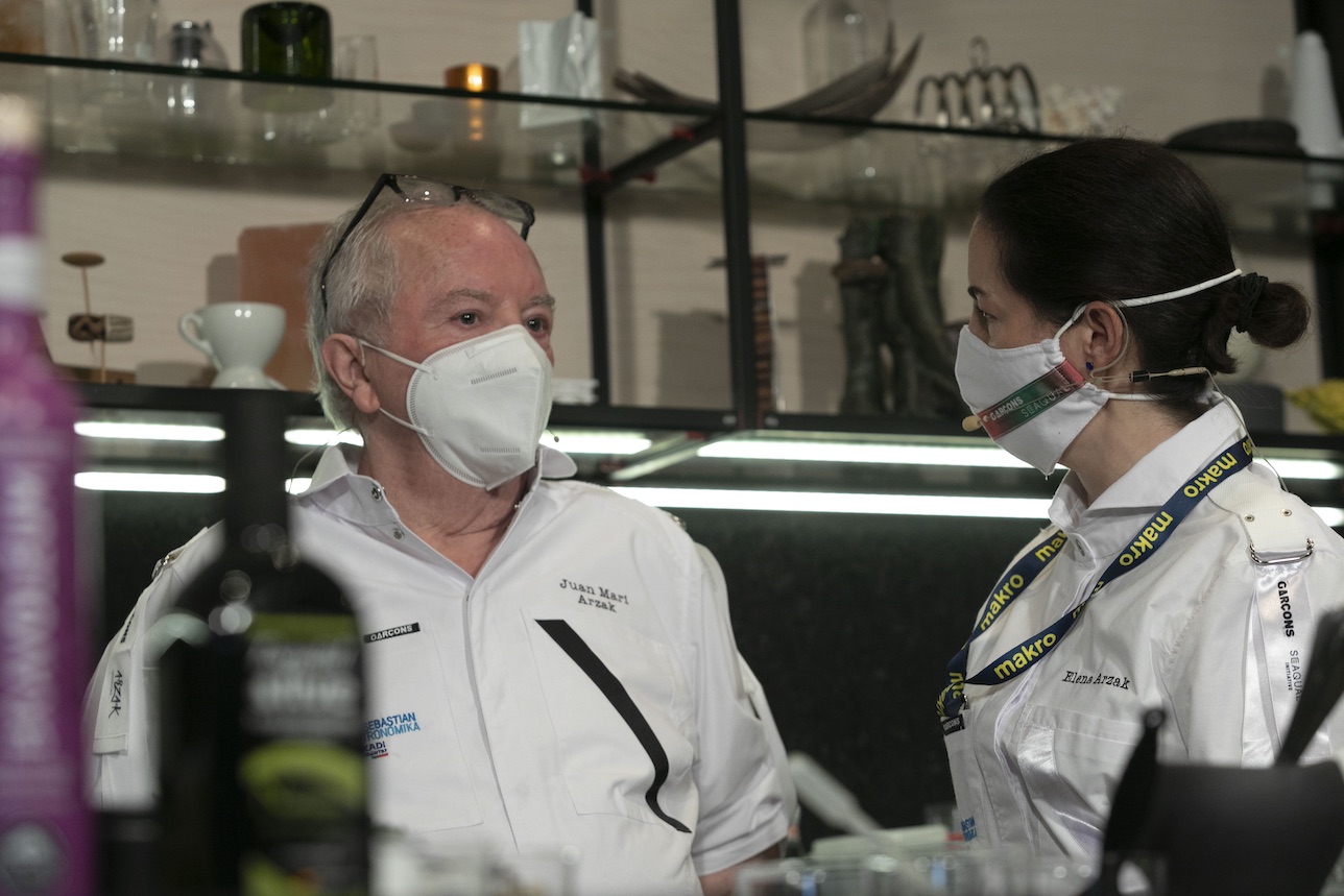 Juan Mari y Elena Arzak