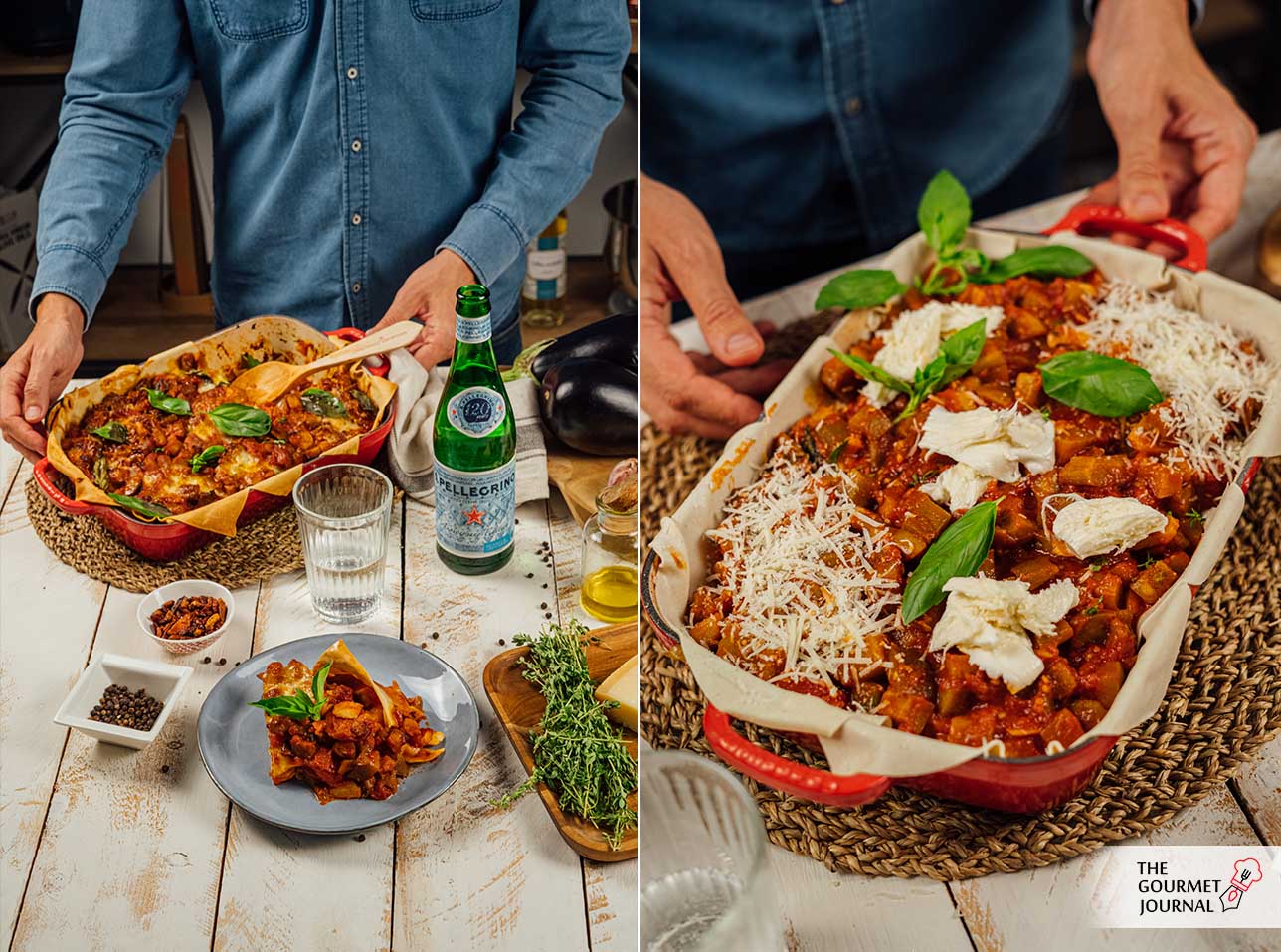 Lasaña de Berenjenas