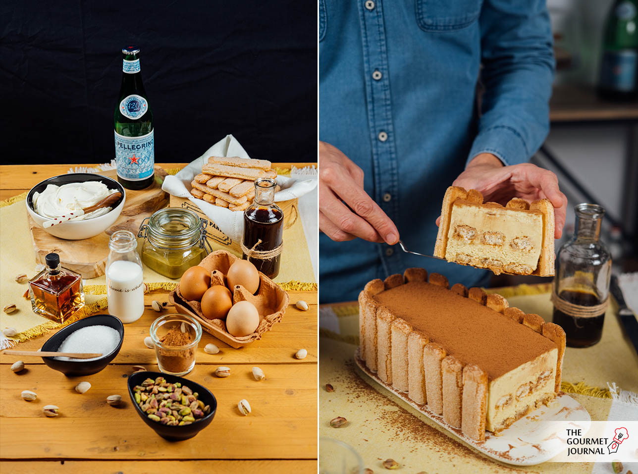 Tiramisú de Pistachos