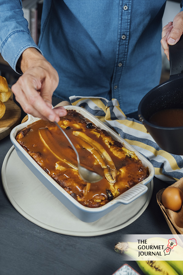 Pudding de Banana The Gourmet Journal