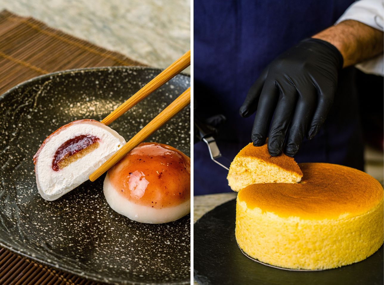 Yuzu Pastry elabora mochis rellenos y la famosa Cotton Cheesecake