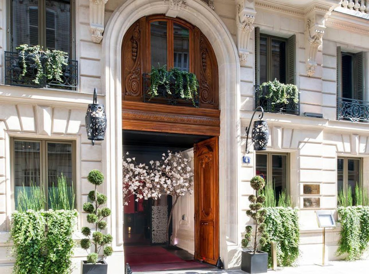 La Chambre Bleue estará ubicado en el Hotel Maison Delano de París