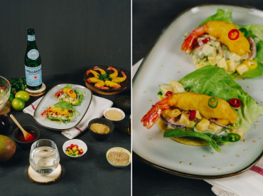 Tacos de Langostinos