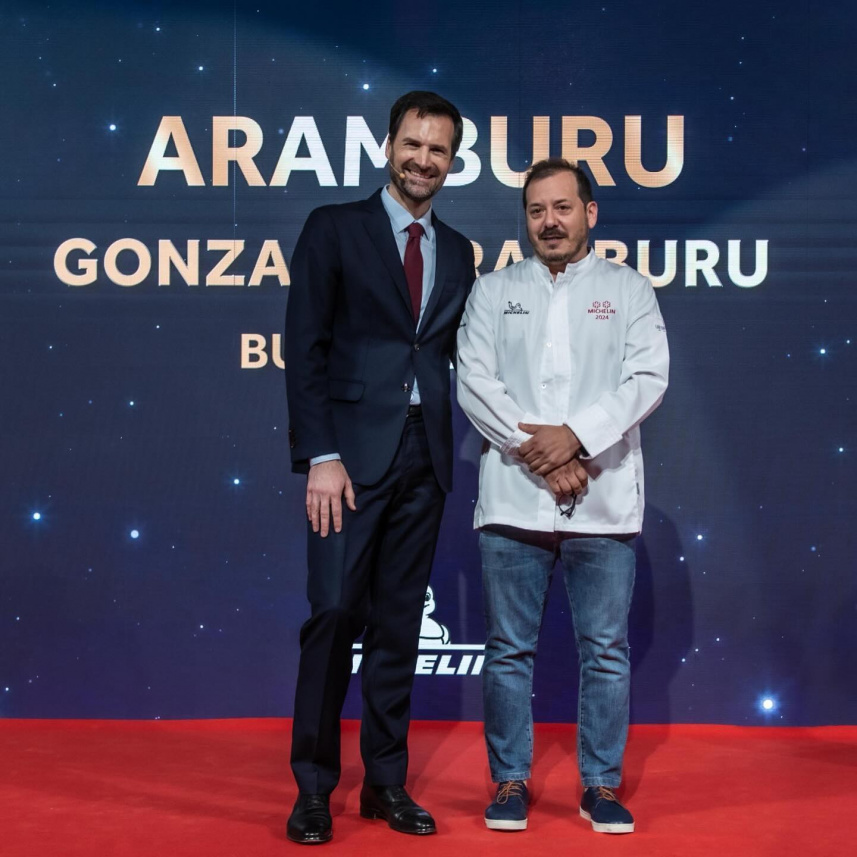 Aramburu consigue 2 Estrellas Michelin Aramburu consigue 2 Estrellas Michelin