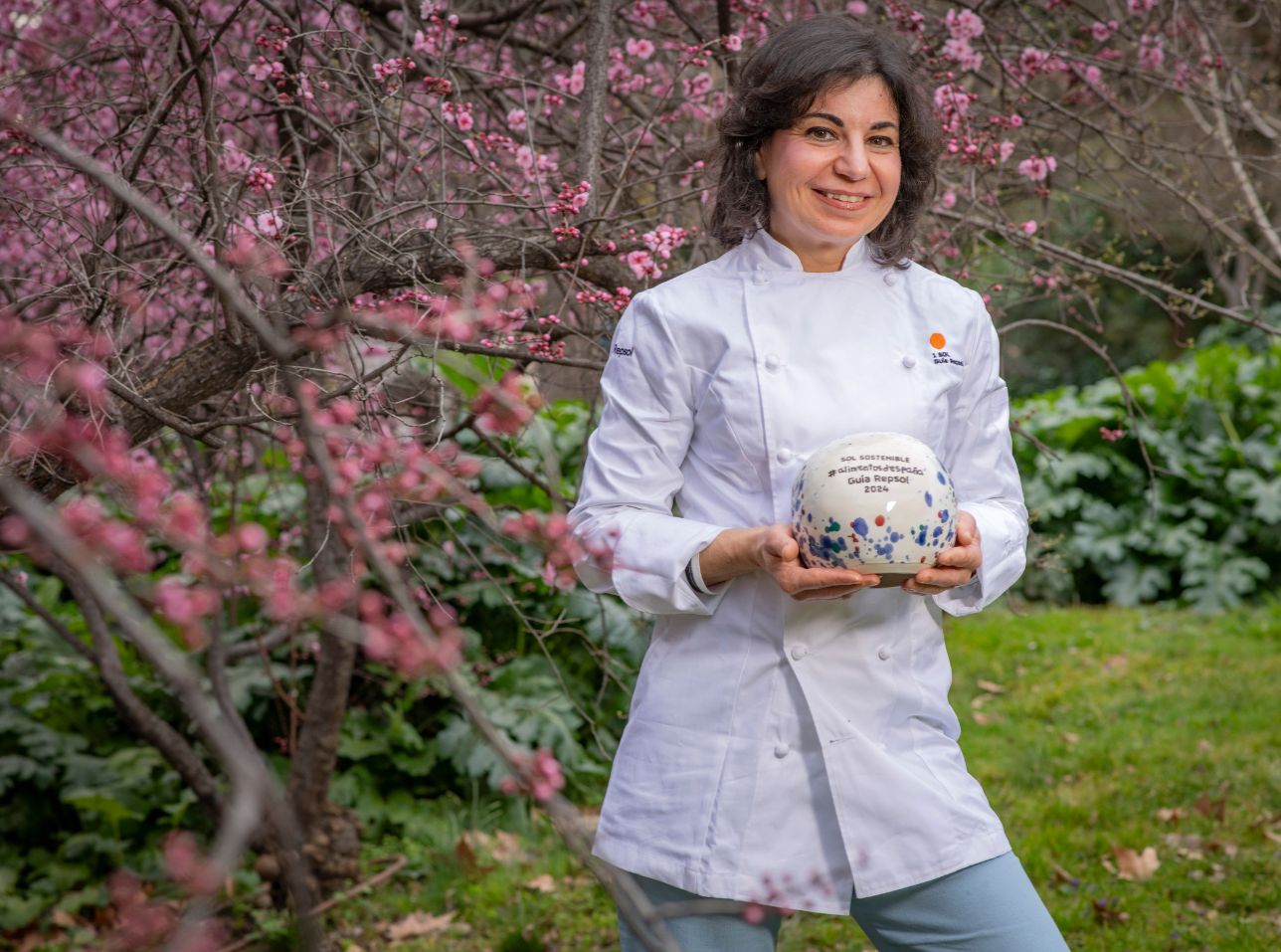        Irene López, dueña y cocinera de ‘Loreto’ (Jumilla, Región de Murcia). Foto: Sofía Moro