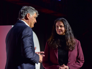 Erika Silva y Toni Nadal en la última edición de HIP