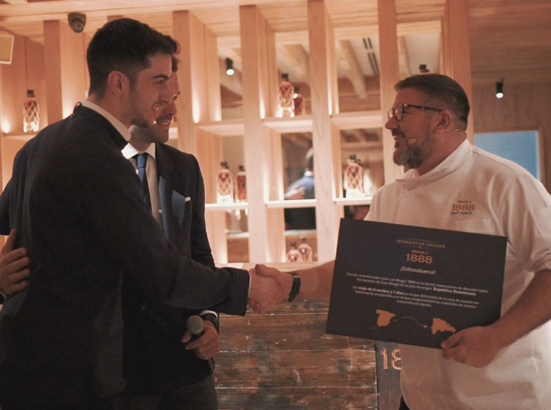 Urrechu Velázquez, ganador de la ruta ‘Momentos Únicos by Brugal 1888’