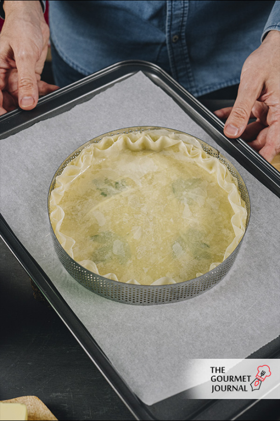 Tarta de Champiñones