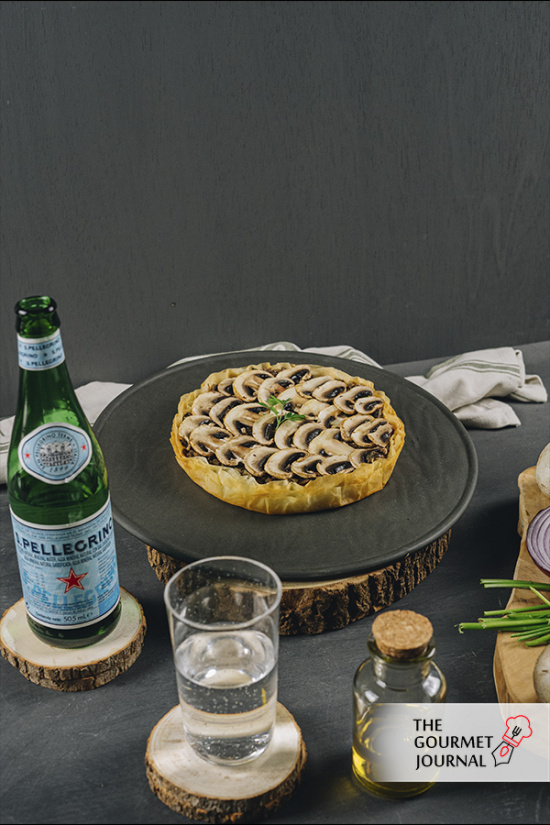 Tarta de Champiñones