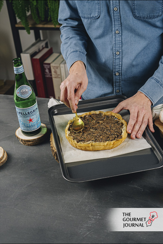 Tarta de Champiñones