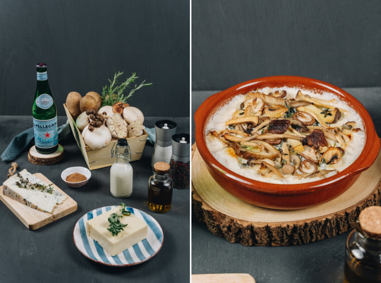 Gratin de Champiñones