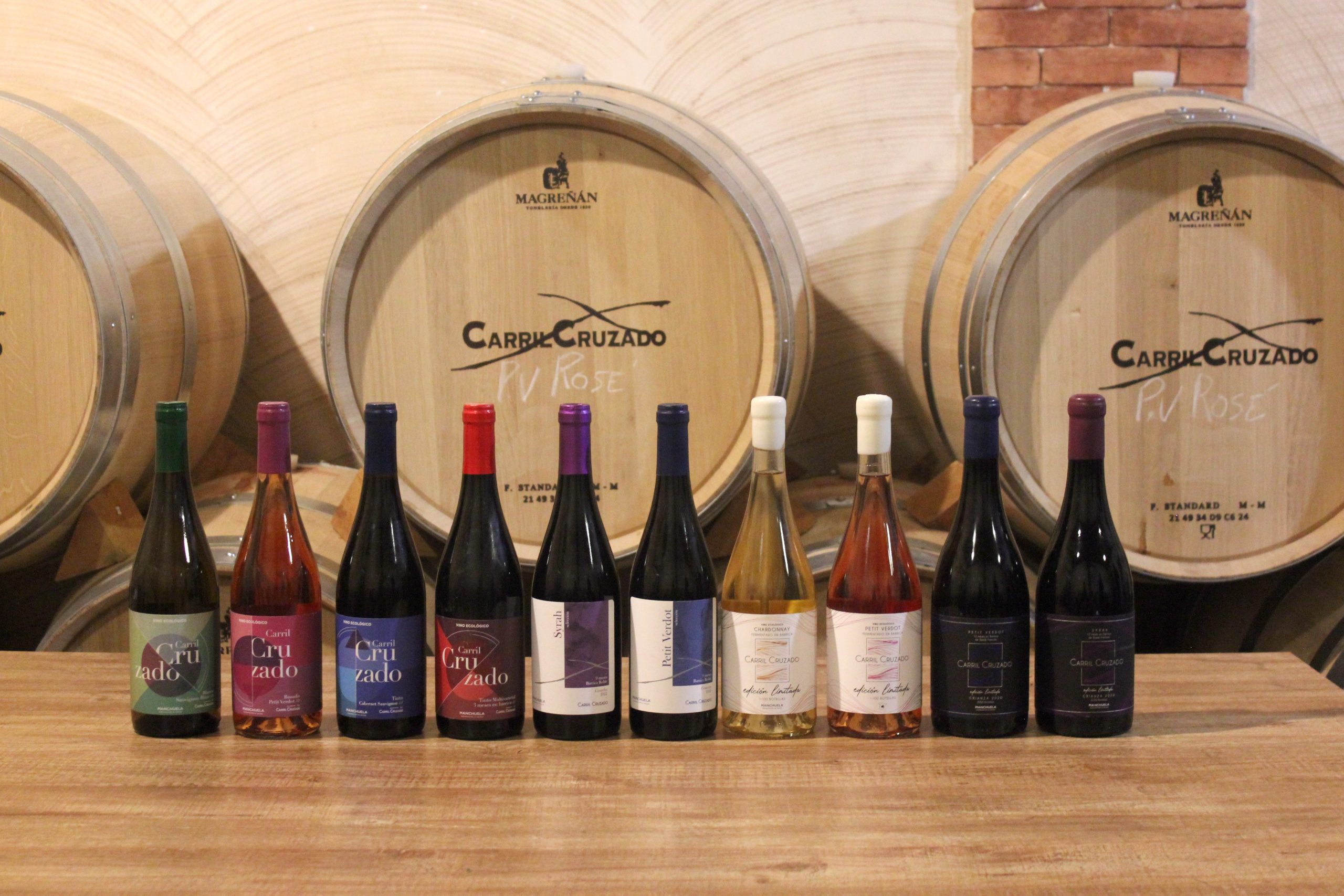 La bodega Carril Cruzado cuenta con varias referencias