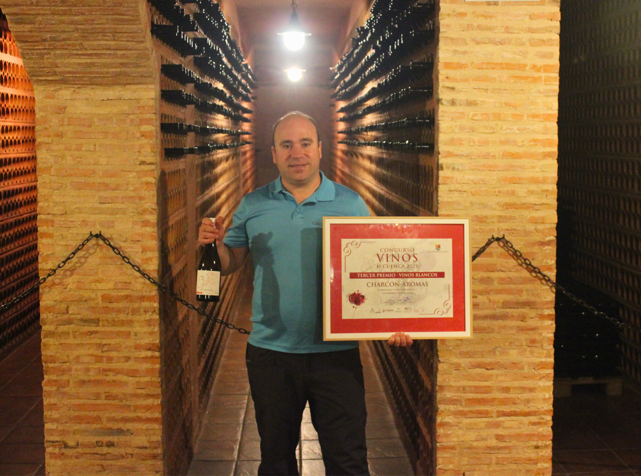 Raúl Coronado, bodeguero y enólogo de Coronado Vinos